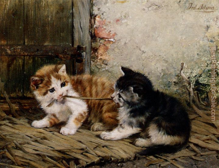 Julius Adam Paintings for sale